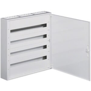 Tablou Aparent 144 module 791×787×150mm Metalic IP40, Hager Univers | FW436W