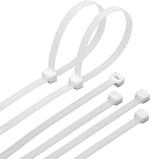 Colier Cablu 650×7.6mm Nylon fără halogeni (set 100 buc), Eurolamp | 147-54022