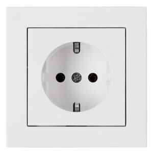 Priză SCHUKO 16A CUBIC alb, Schrack VISIO S 55 | EV106102B